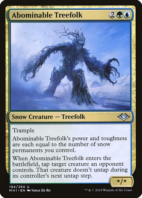 Abominable Treefolk · Modern Horizons 194/255