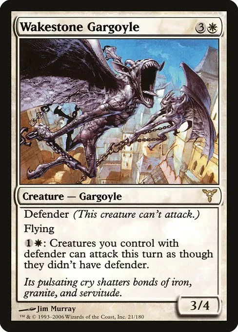 Wakestone Gargoyle · Dissension 21/180