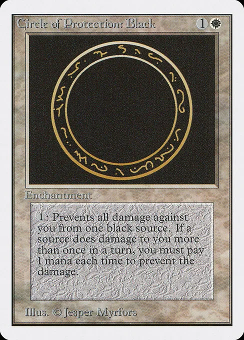 Circle of Protection: Black · Unlimited Edition 10/302
