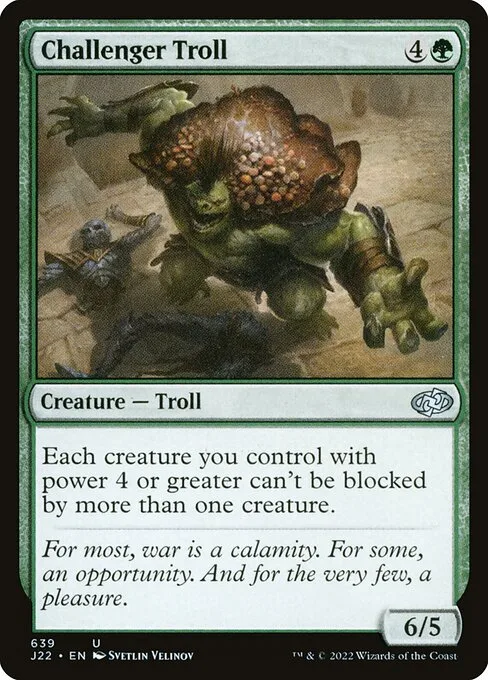 Challenger Troll · Jumpstart 2022 639/835