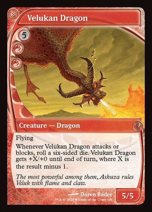 Velukan Dragon · Mystery Booster 2 145/385