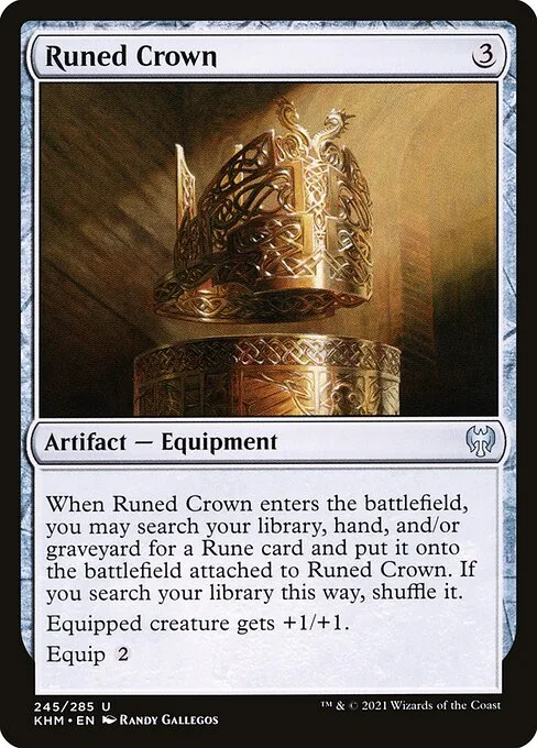 Runed Crown · Kaldheim 245/425