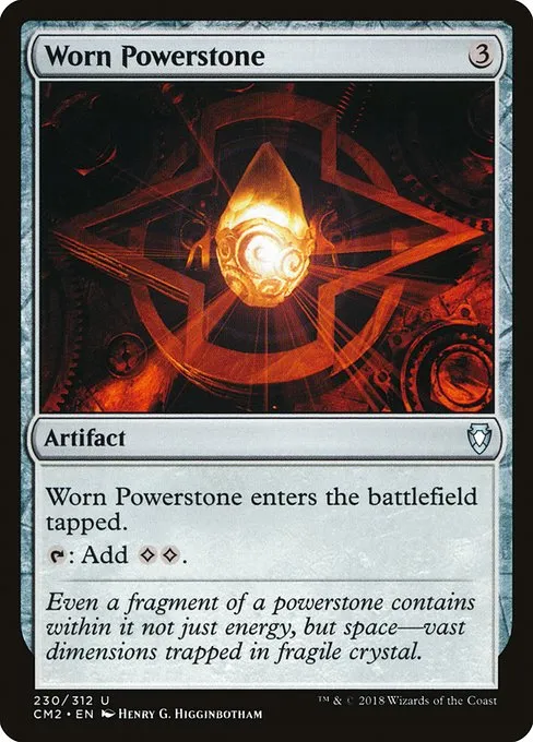 Worn Powerstone · Commander Anthology Volume II 230/312