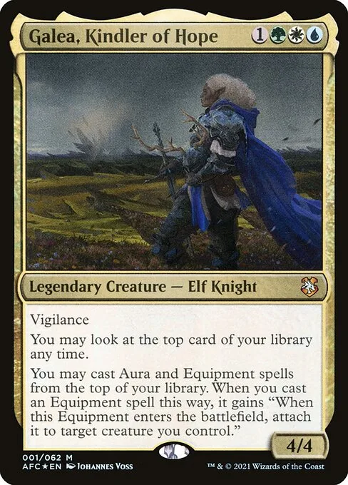 Galea, Kindler of Hope · Forgotten Realms Commander 1/331