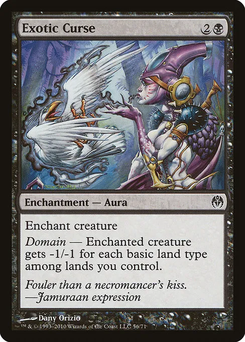 Exotic Curse · Duel Decks: Phyrexia vs. the Coalition 56/71