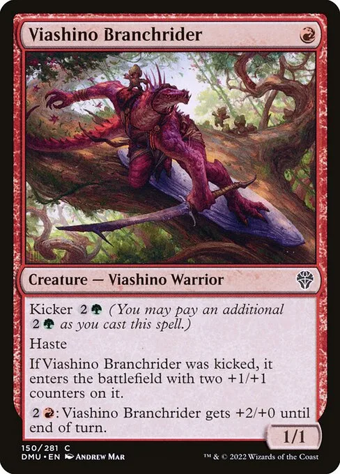 Viashino Branchrider · Dominaria United 150/453