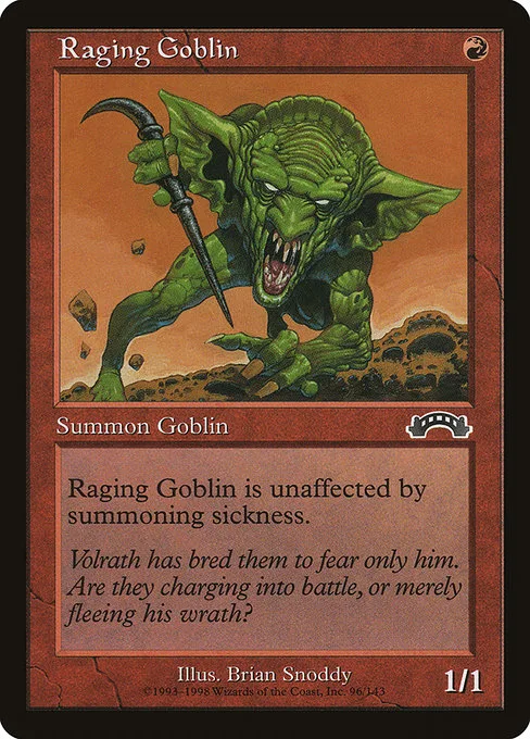 Raging Goblin · Exodus 96/143