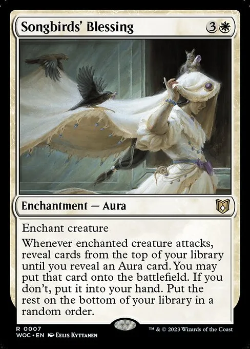 Songbirds' Blessing · Wilds of Eldraine Commander 7/173