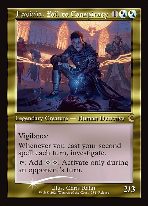 Lavinia, Foil to Conspiracy · Ravnica: Clue Edition 284/284