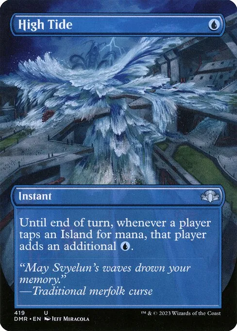 High Tide · Dominaria Remastered 419/457