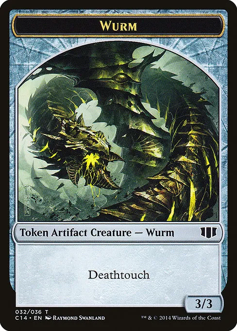 Wurm · Commander 2014 Tokens 32/36