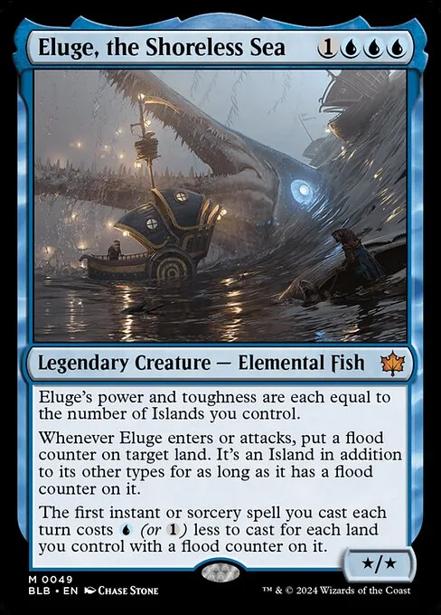 Eluge, the Shoreless Sea · Bloomburrow 49/398