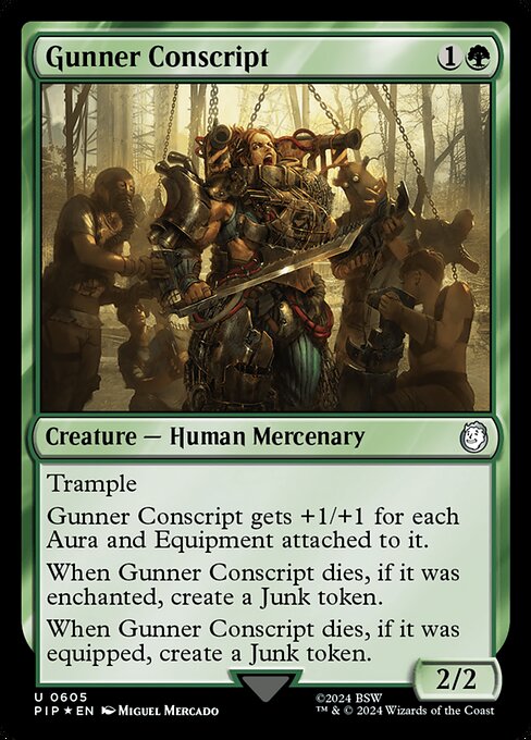 Gunner Conscript · Fallout 605/1068