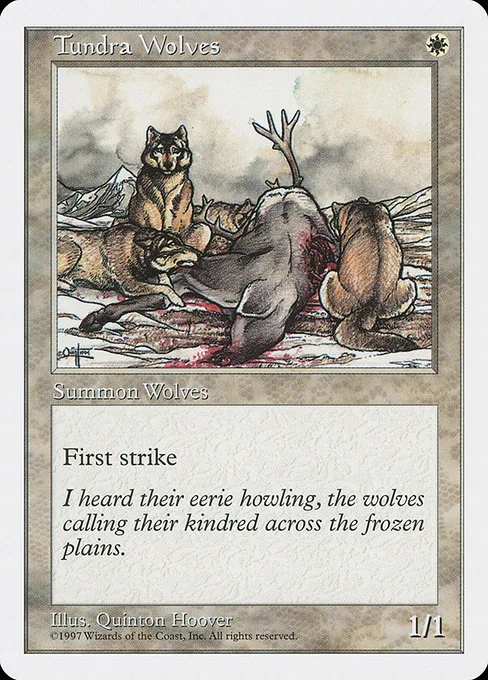 Tundra Wolves · Fifth Edition 66/460