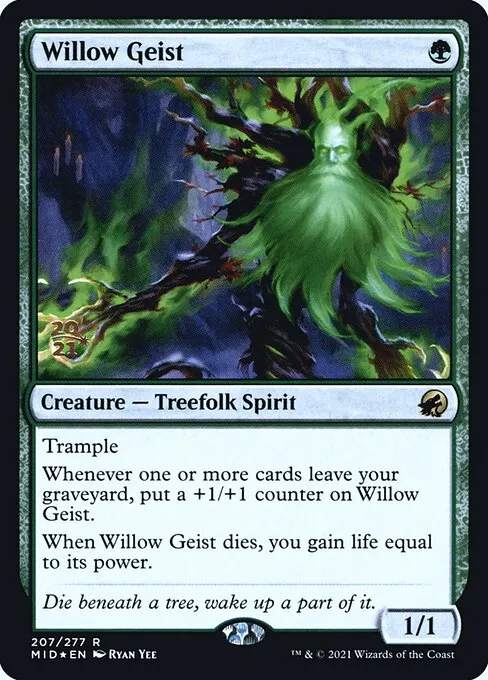 Willow Geist · Innistrad: Midnight Hunt Promos 207s/155