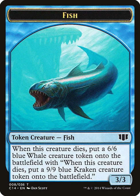 Fish · Commander 2014 Tokens 8/36