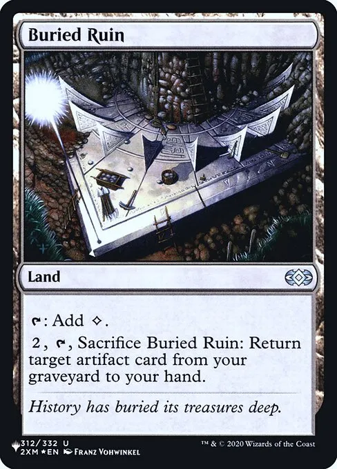 Buried Ruin · The List 2XM-312/5050