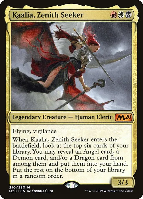 Kaalia, Zenith Seeker · Core Set 2020 210/346