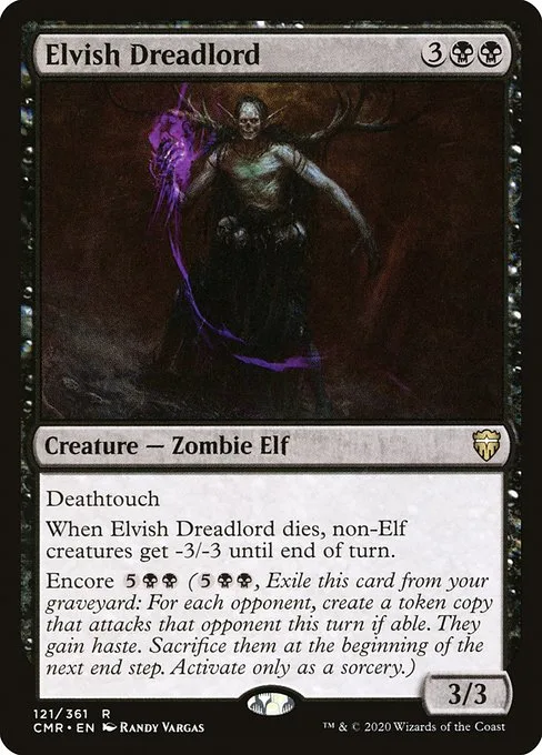 Elvish Dreadlord · Commander Legends 121/718