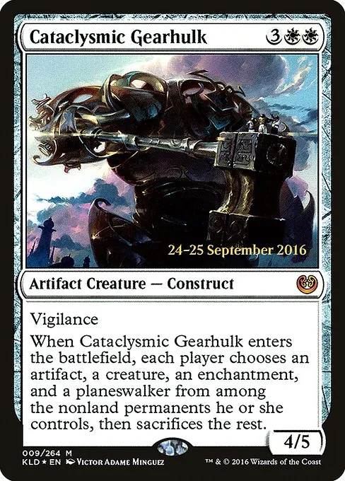 Cataclysmic Gearhulk · Kaladesh Promos 9s/83