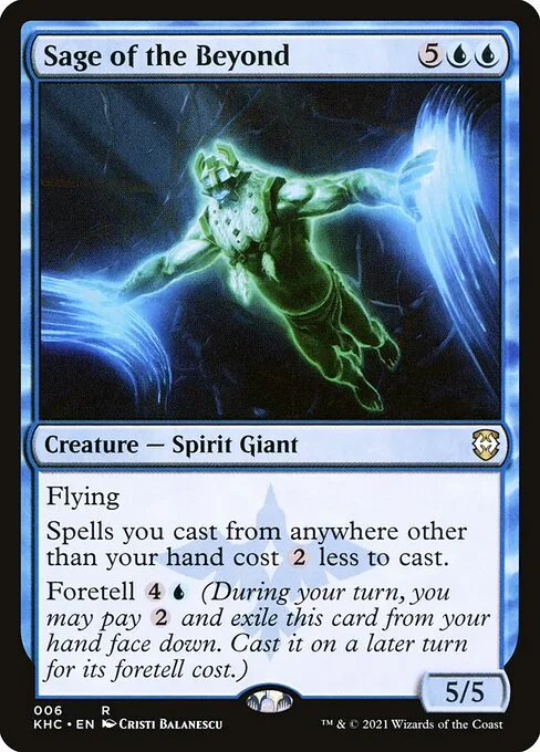 Sage of the Beyond · Kaldheim Commander 6/119