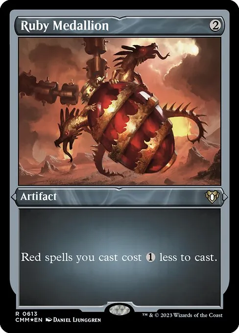 Ruby Medallion · Commander Masters 613/1067