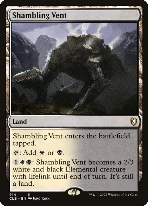 Shambling Vent · Commander Legends: Battle for Baldur's Gate 914/936