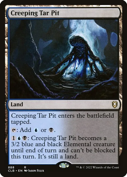 Creeping Tar Pit · Commander Legends: Battle for Baldur's Gate 888/936