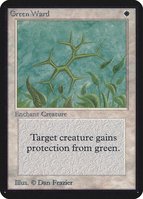 Green Ward · Limited Edition Alpha 20/295
