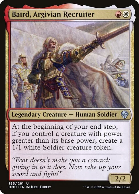 Baird, Argivian Recruiter · Dominaria United 195/453