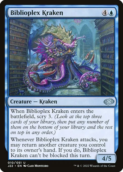 Biblioplex Kraken · Jumpstart 2022 10/835