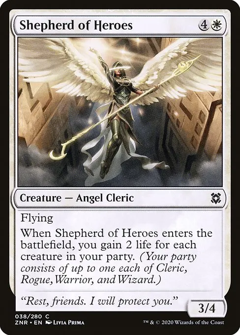 Shepherd of Heroes · Zendikar Rising 38/407