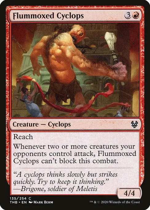Flummoxed Cyclops · Theros Beyond Death 135/358
