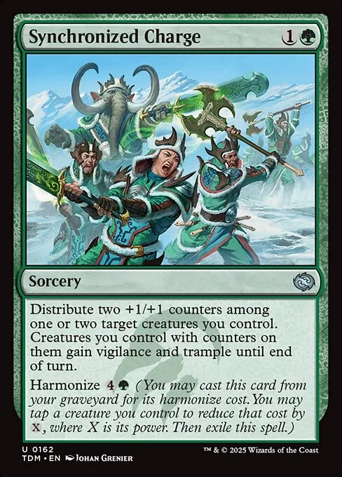 Synchronized Charge · Tarkir: Dragonstorm 162/427