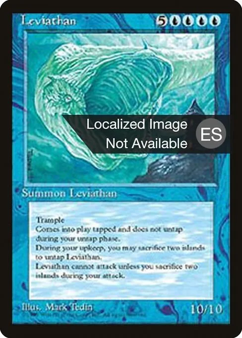 Leviathan · Fourth Edition Foreign Black Border 80/378