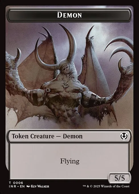 Demon · Innistrad Remastered Tokens 6/27