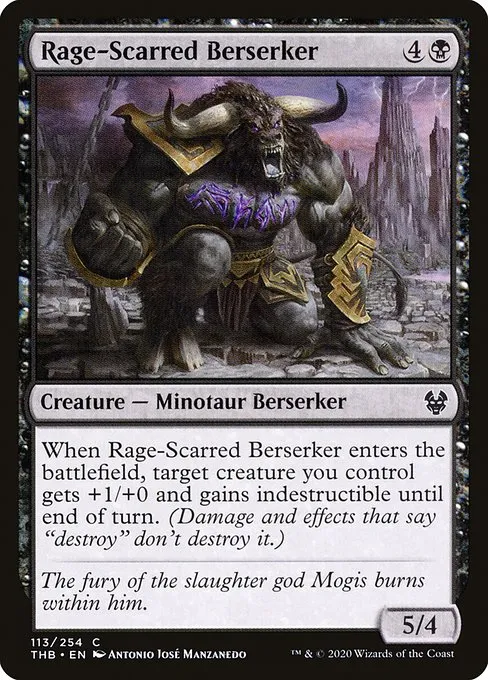 Rage-Scarred Berserker · Theros Beyond Death 113/358