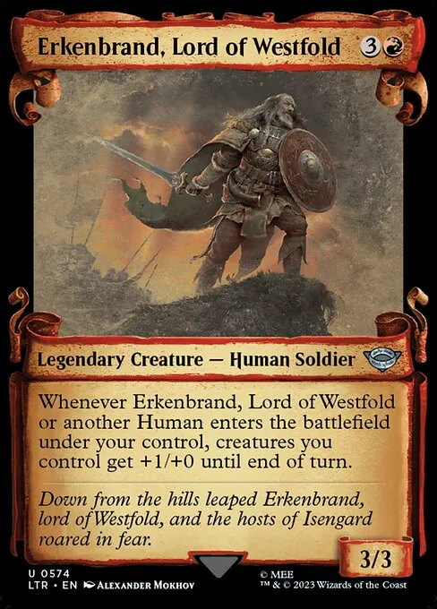 Erkenbrand, Lord of Westfold · The Lord of the Rings: Tales of Middle-earth 574/856