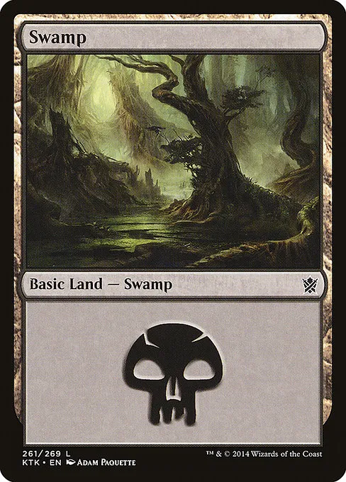 Swamp · Khans of Tarkir 261/293