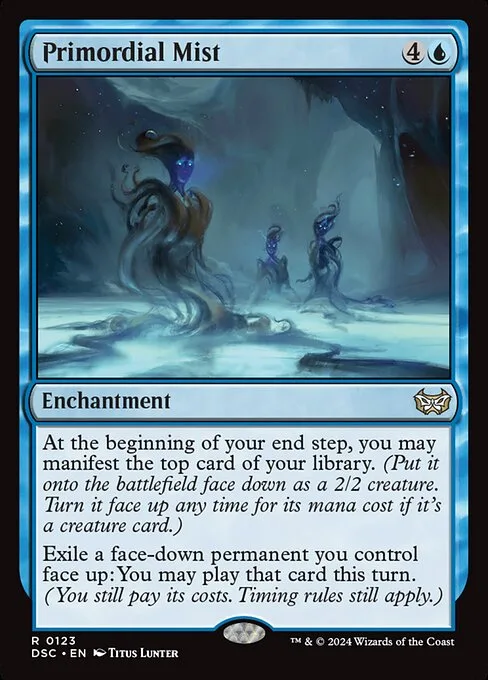 Primordial Mist · Duskmourn: House of Horror Commander 123/373