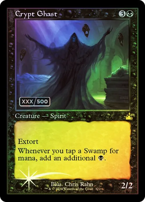 Crypt Ghast · Ravnica Remastered 322z/531