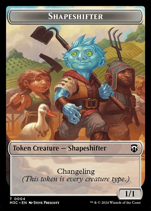Shapeshifter · Modern Horizons 3 Commander Tokens 4/28