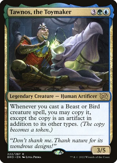 Tawnos, the Toymaker · The Brothers' War 222/399