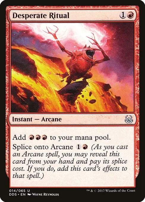 Desperate Ritual · Duel Decks: Mind vs. Might 14/65