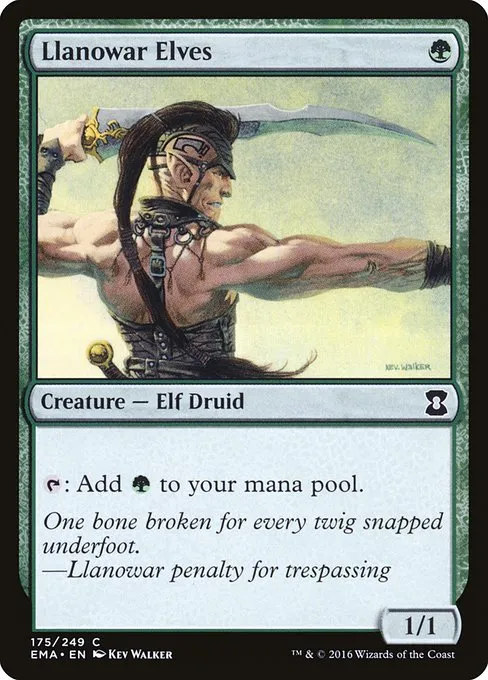 Llanowar Elves · Eternal Masters 175/249