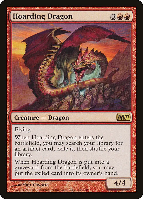 Hoarding Dragon · Magic 2011 144/249