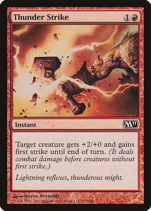 Thunder Strike · Magic 2011 157/249