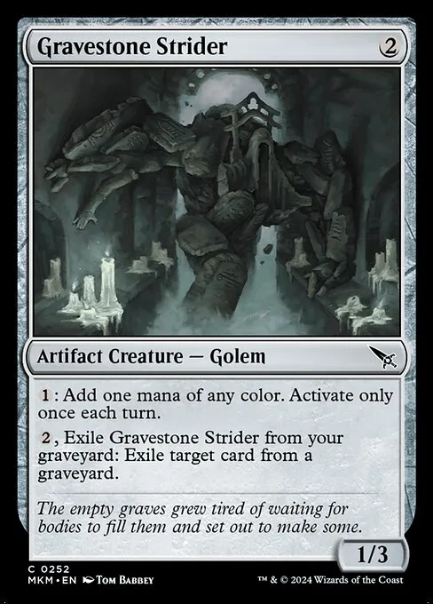 Gravestone Strider · Murders at Karlov Manor 252/451