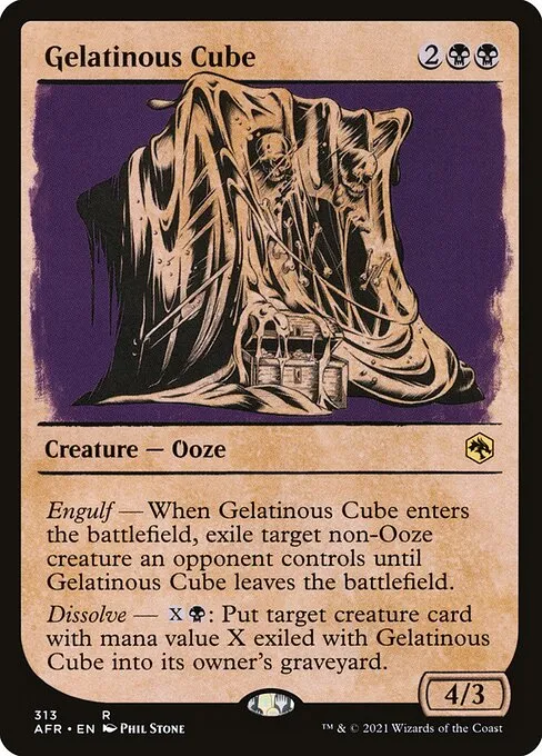 Gelatinous Cube · Adventures in the Forgotten Realms 313/424