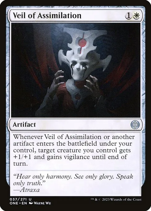 Veil of Assimilation · Phyrexia: All Will Be One 37/479